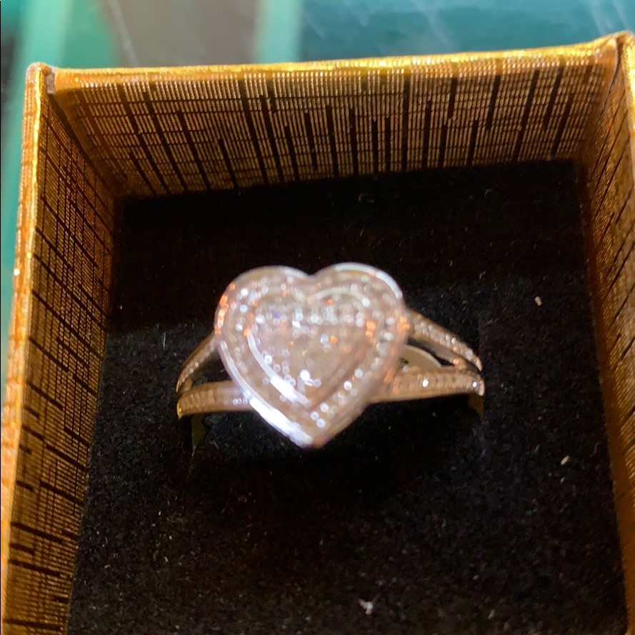 White Gold 10k Diam Ring